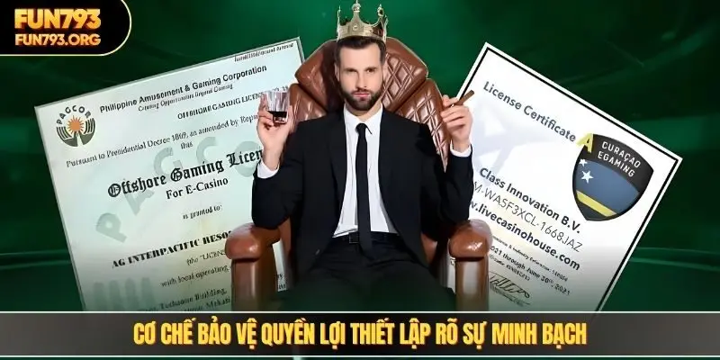 Cơ chế bảo vệ quyền lợi thiết lập rõ sự minh bạch